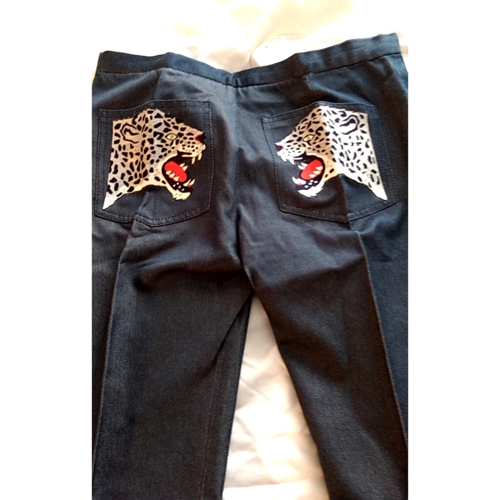Chloe Denim Pants Jeans Tiger New size 38